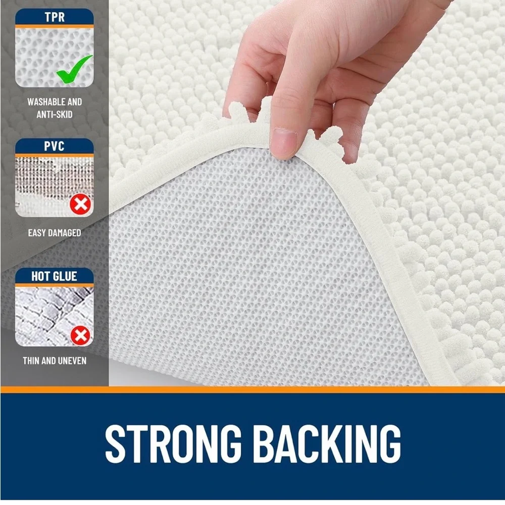 NWT Olanly Chenille Bath Rug 30